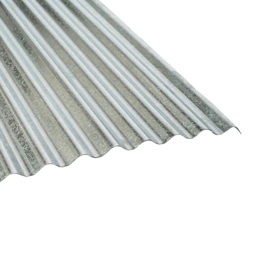 Chapa sinusoidal acanalada galvanizada