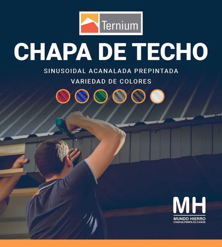 Chapas de techo Ternium