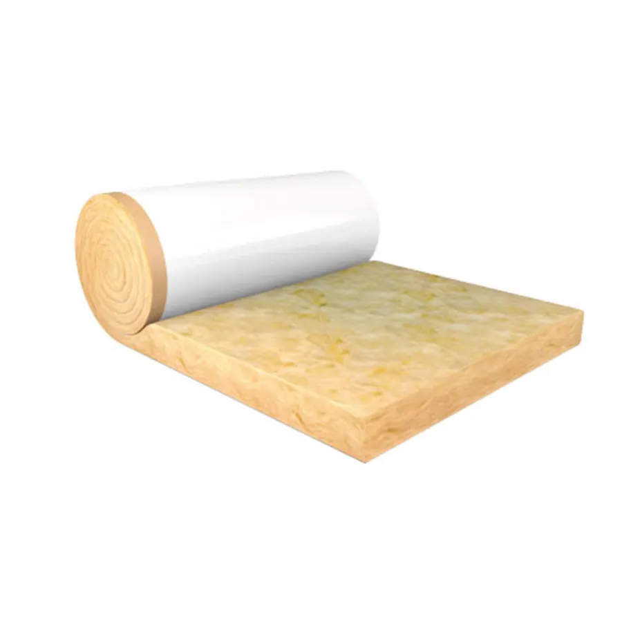 Aislante termico acustico lana de vidrio Fieltro Tensado Polipropileno hidrorepelente blanco 50mm x 1.20m x 16m x rollo 19.2m² — foto 2