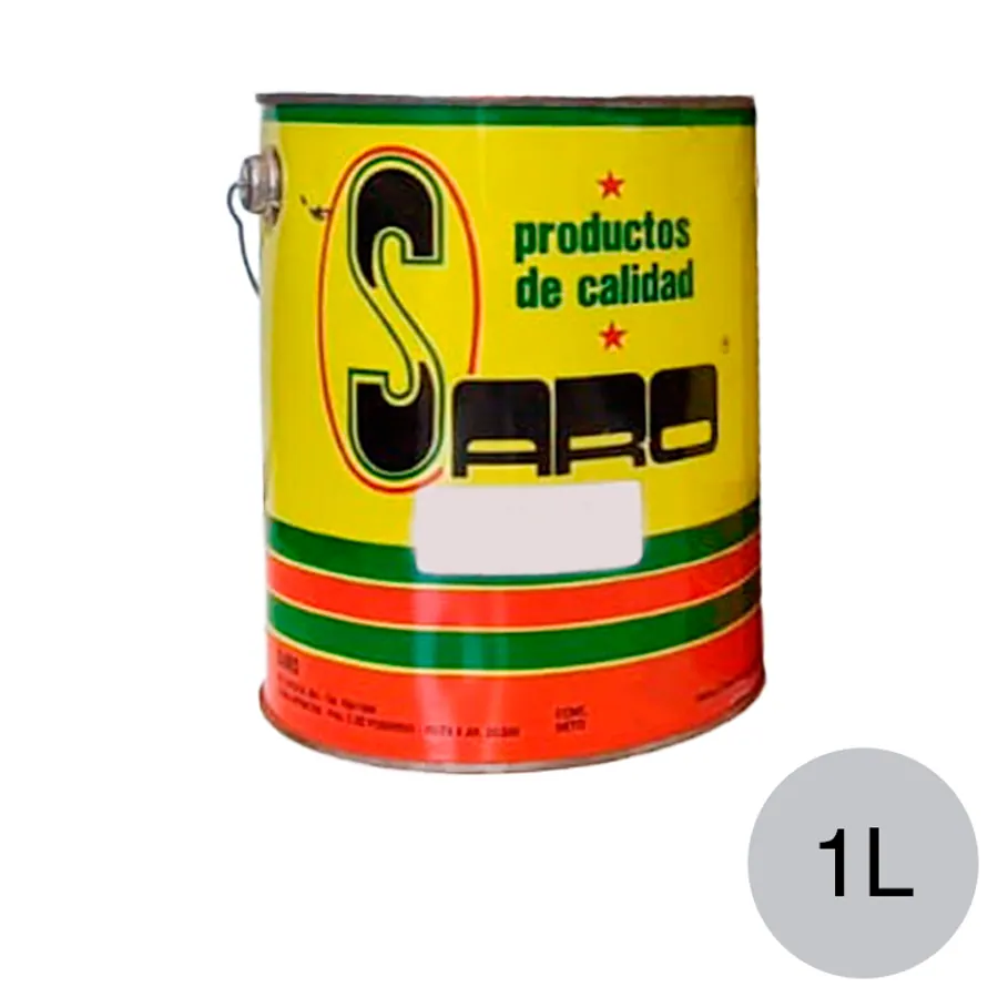 Antioxido al cromato exterior interior gris lata x 1l