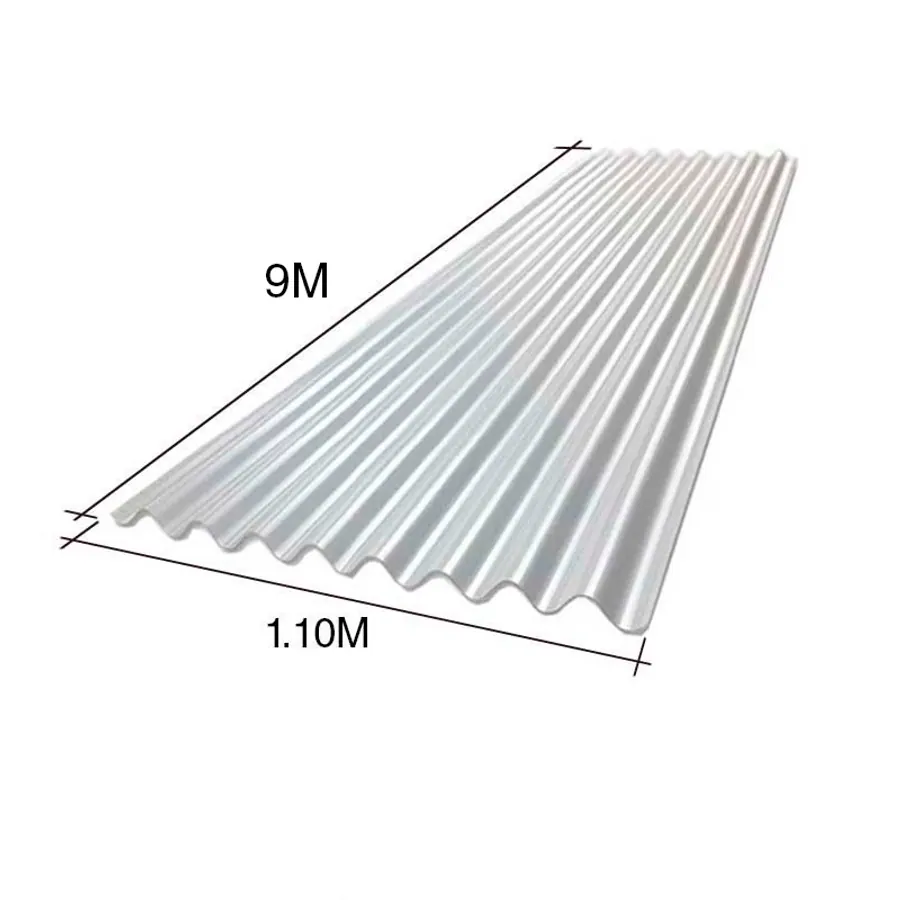 Chapa sinusoidal acanalada cincalum techos C25 9m x 1.1m x 0.5mm