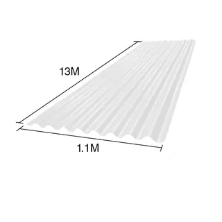 Chapa sinusoidal acanalada galvanizada techos C25 prepintada blanco 13m x 1.1m x 0.5mm