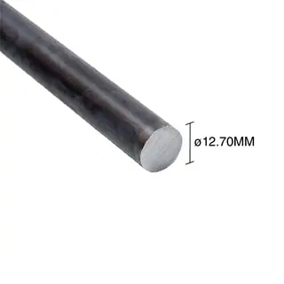 Barra redonda herreria acero laminado en caliente ø 1/2" - ø 12.70mm x 6m