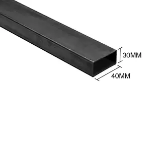 Caño rectangular estructural acero 2.00mm tubo 30mm x 40mm x 6m
